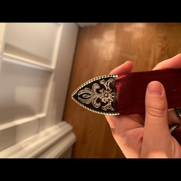 Free People Black Rock Western Belt - Picture 3 of 5